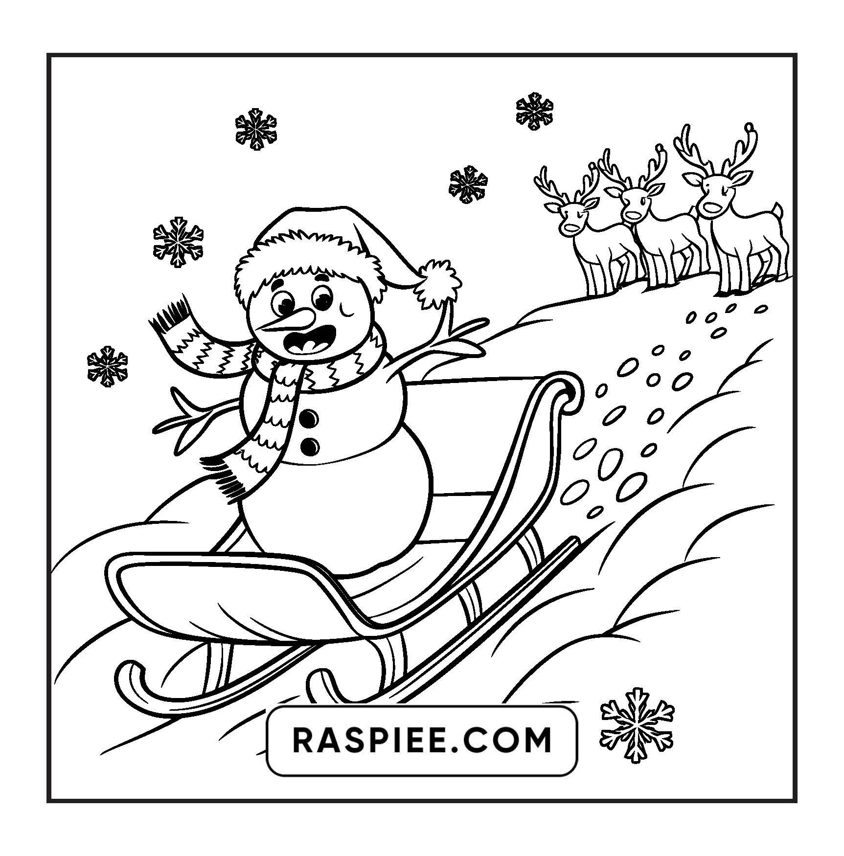 90 Bold and Easy Merry Christmas Coloring Pages