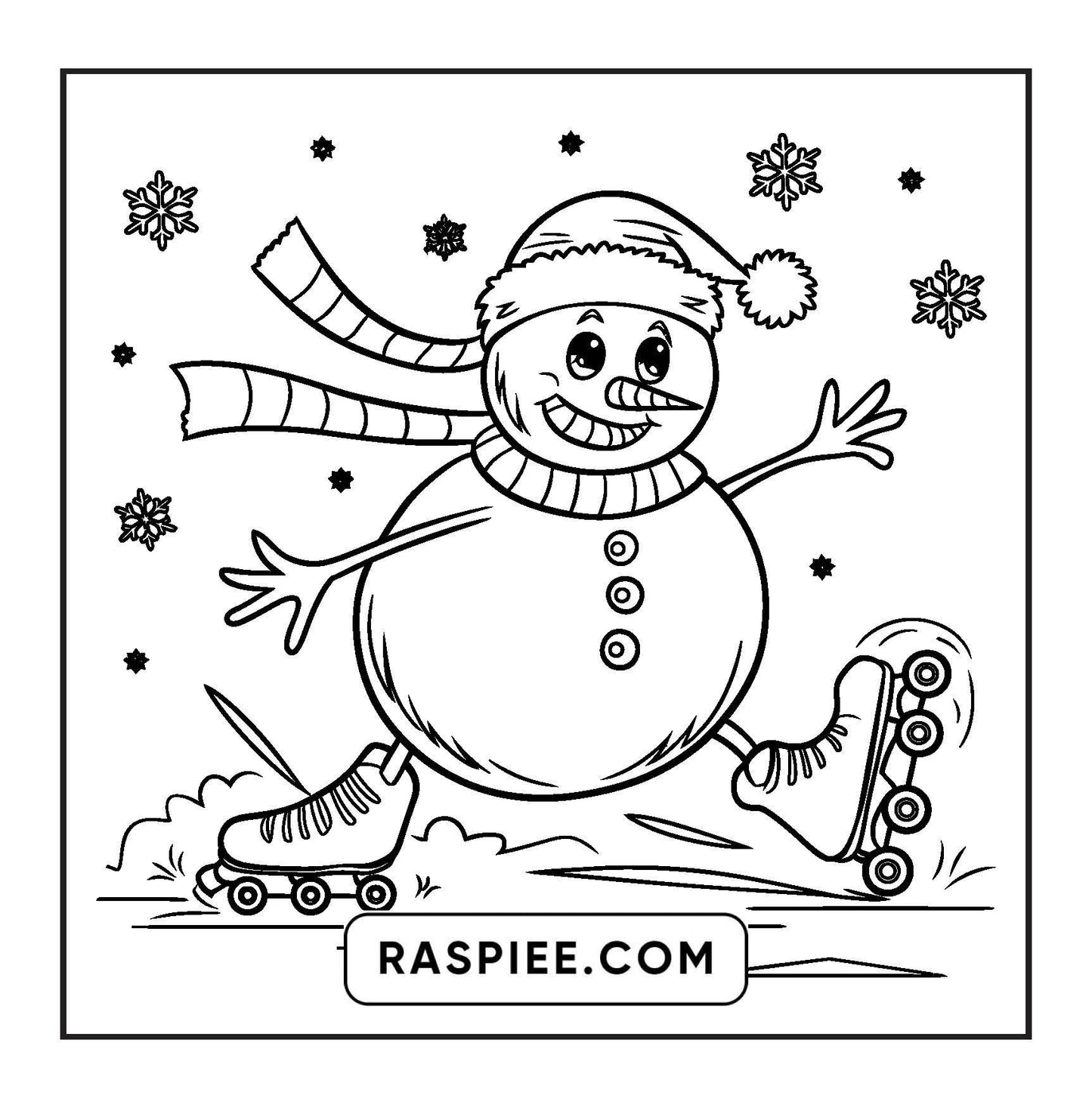90 Bold and Easy Merry Christmas Coloring Pages