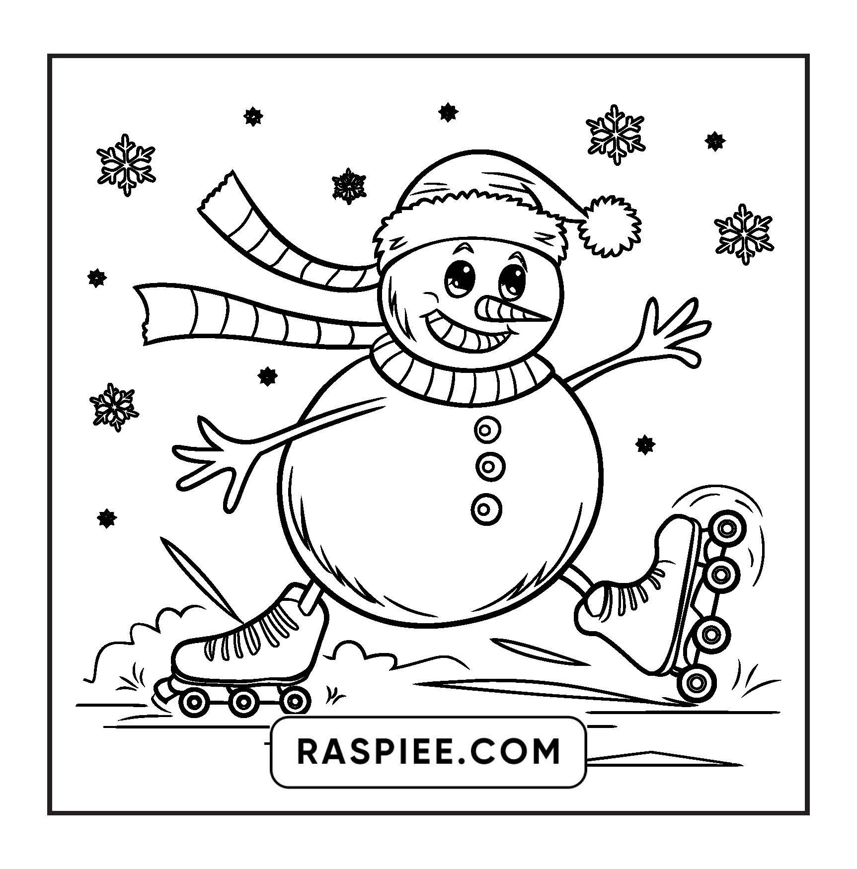 90 Bold and Easy Merry Christmas Coloring Pages