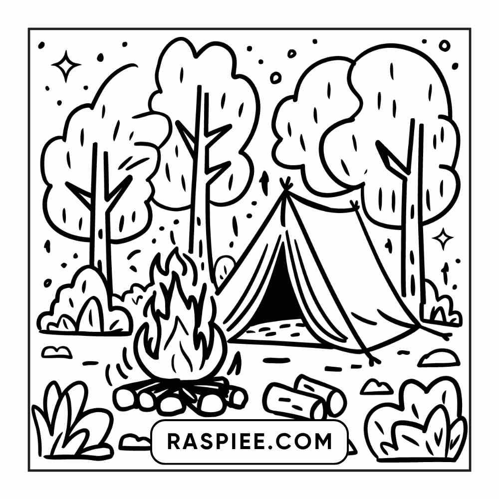 114 Cozy Autumn Bold & Easy Coloring Pages PDF Printable Instant Download