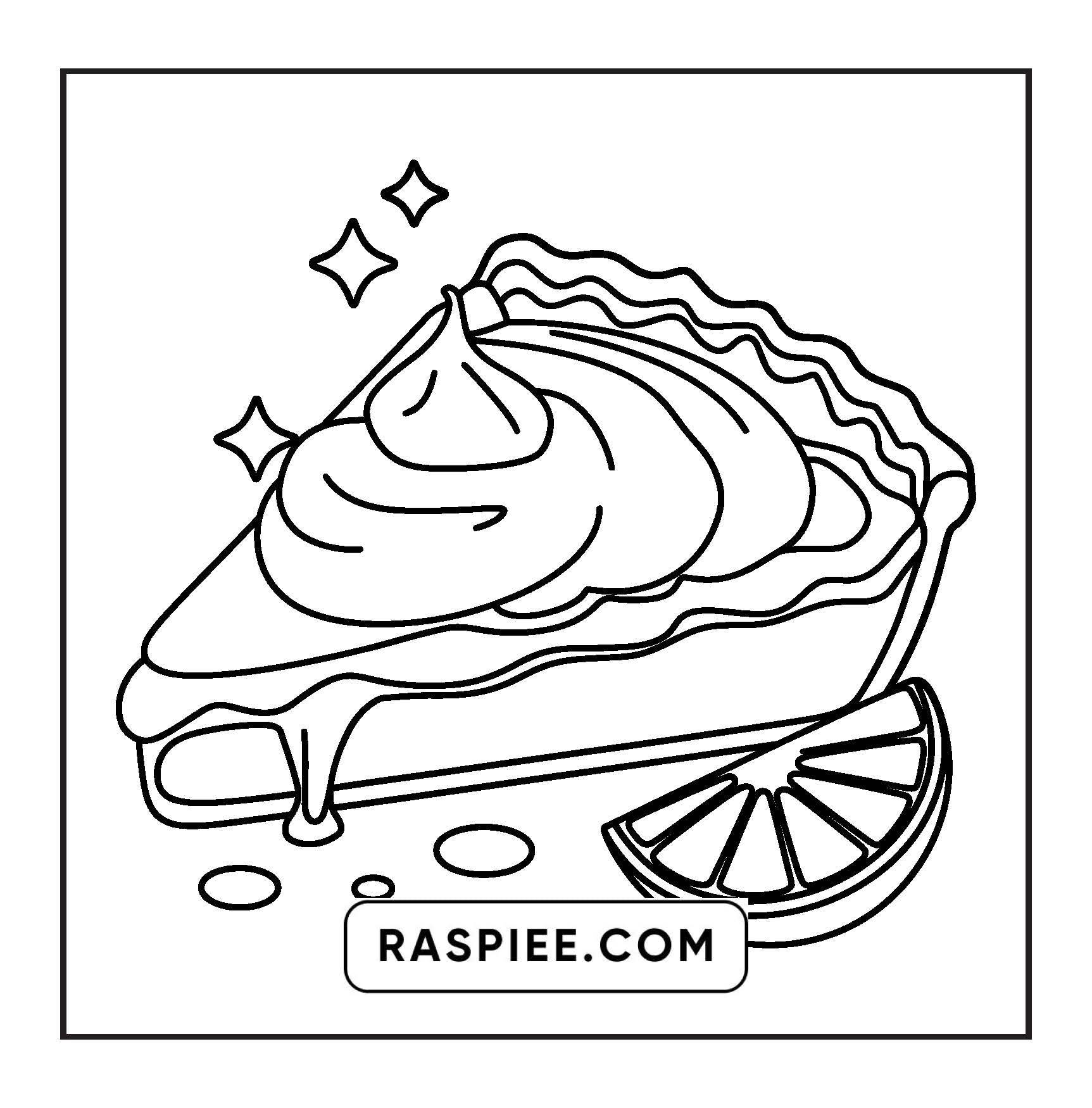 96 Food & Snacks Coloring Pages Bold & Easy Printable
