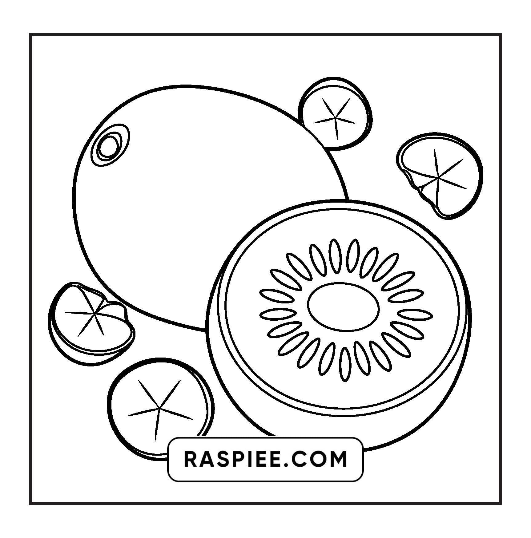 96 Food & Snacks Coloring Pages Bold & Easy Printable