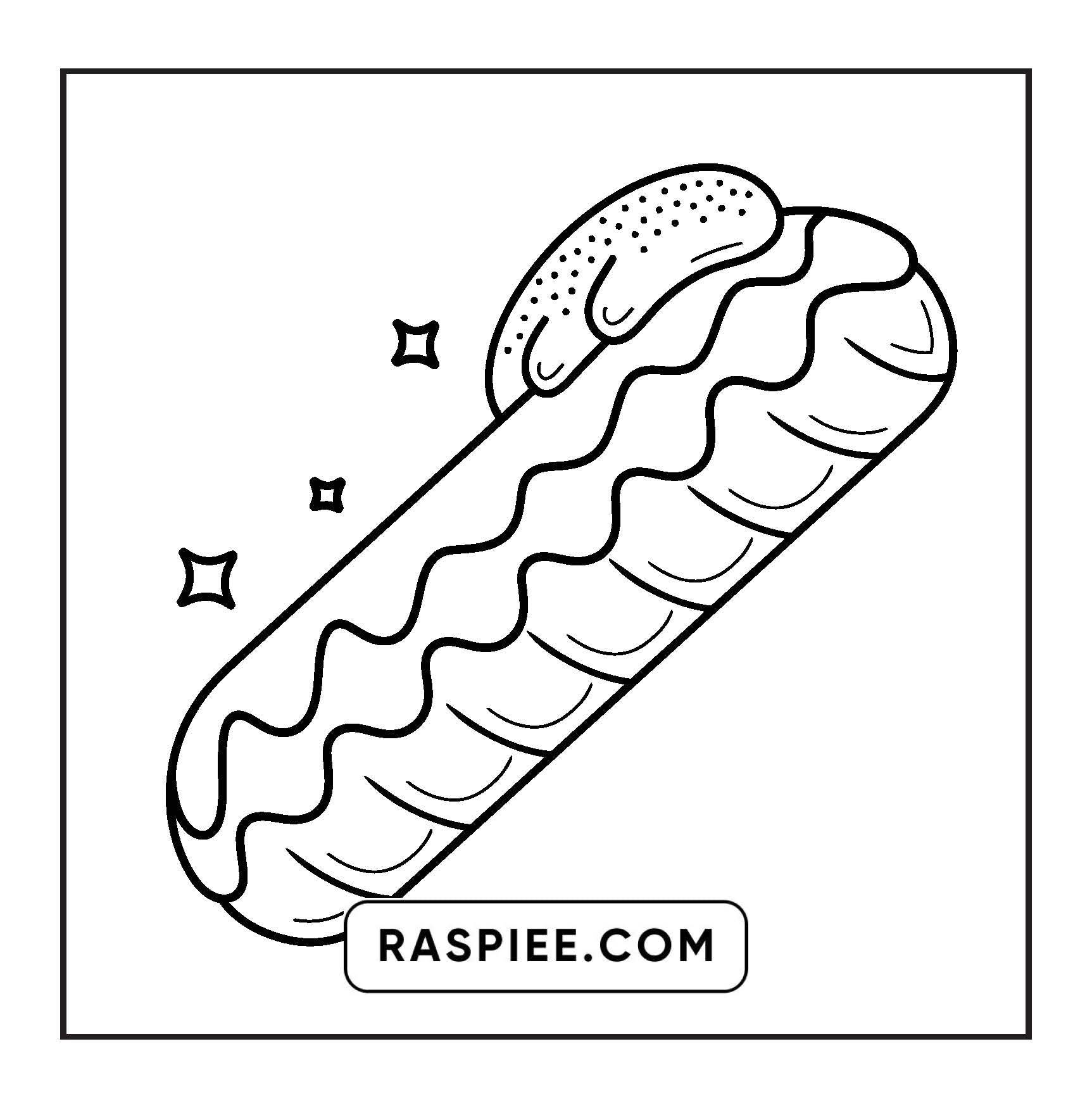 96 Food & Snacks Coloring Pages Bold & Easy Printable