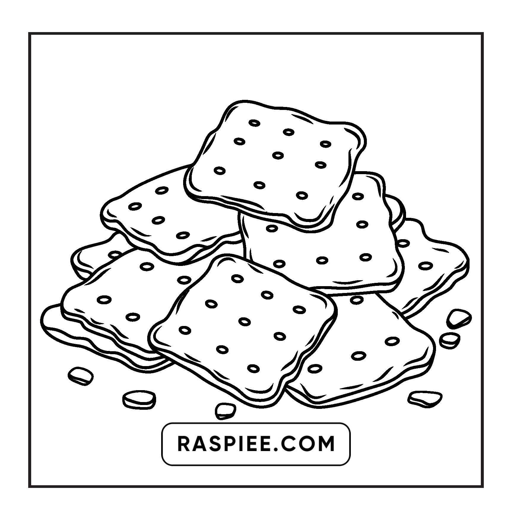 96 Food & Snacks Coloring Pages Bold & Easy Printable
