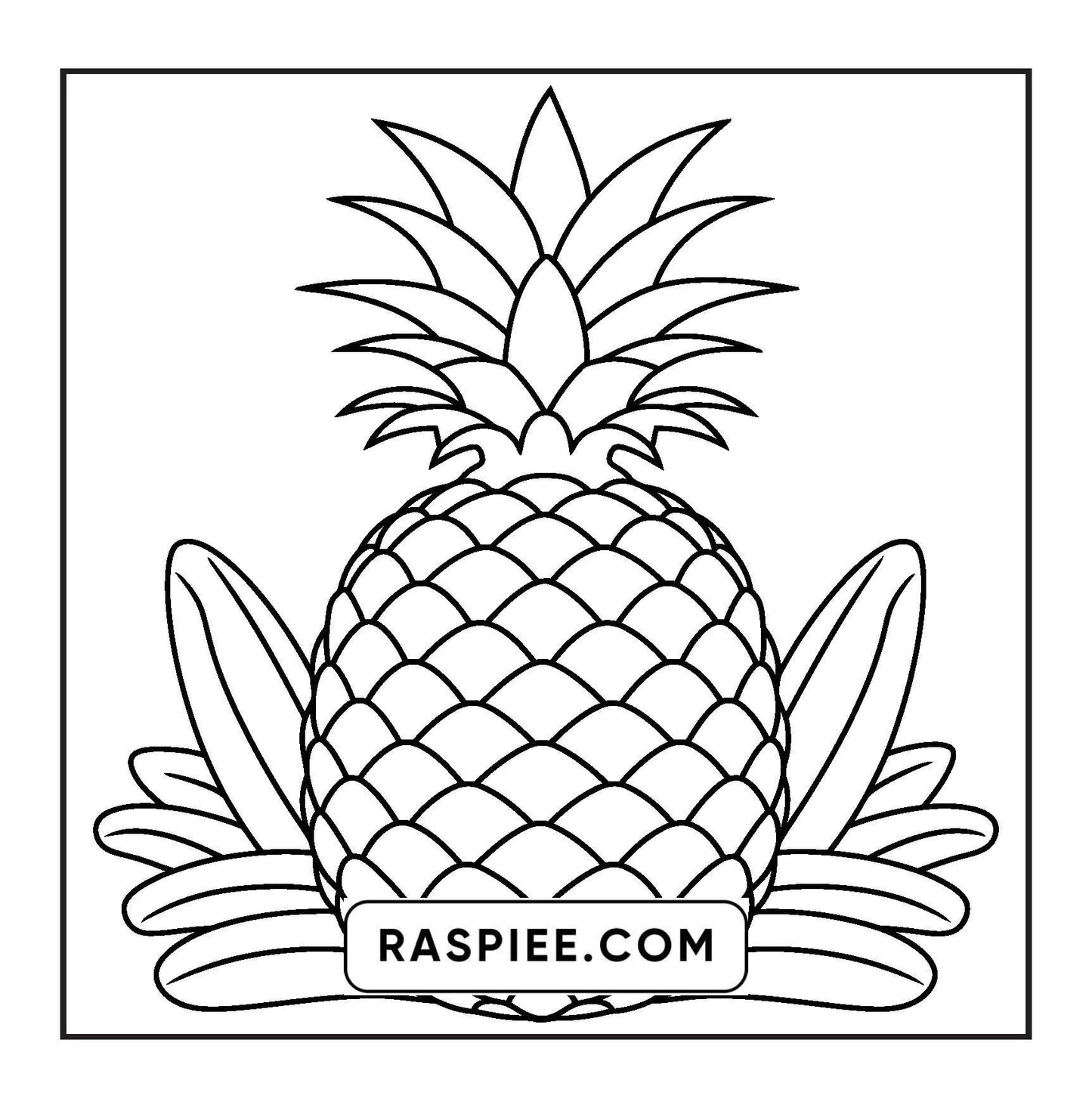 96 Food & Snacks Coloring Pages Bold & Easy Printable
