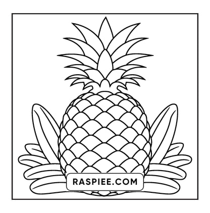 96 Food & Snacks Coloring Pages Bold & Easy Printable