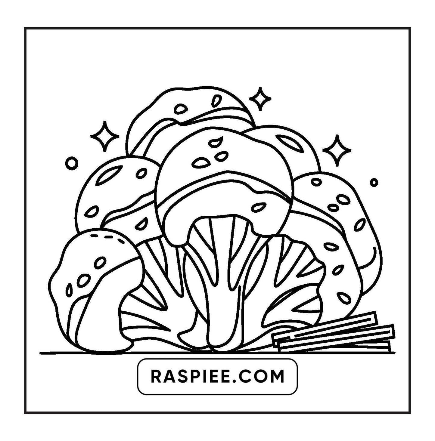 96 Food & Snacks Coloring Pages Bold & Easy Printable