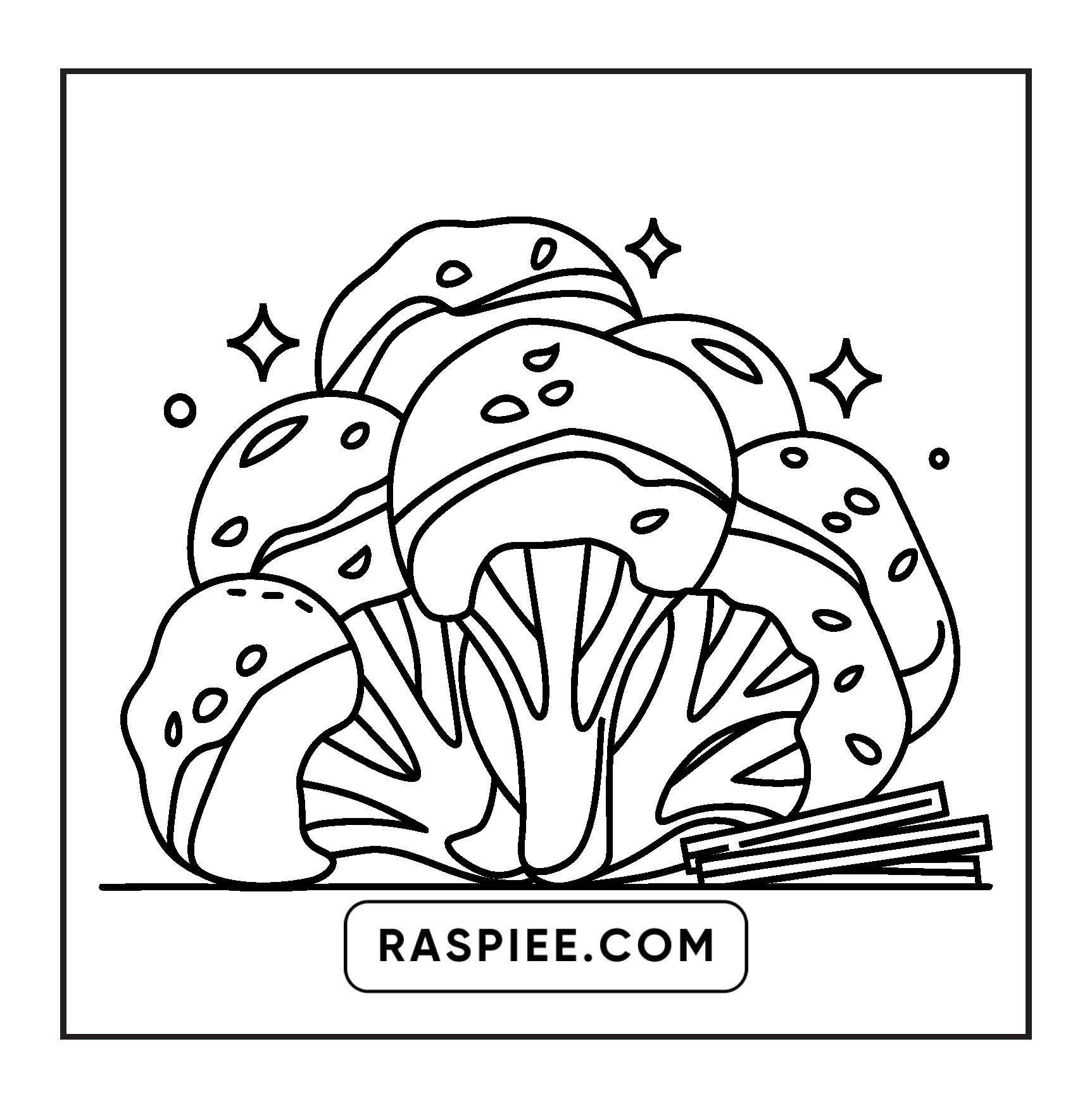 96 Food & Snacks Coloring Pages Bold & Easy Printable