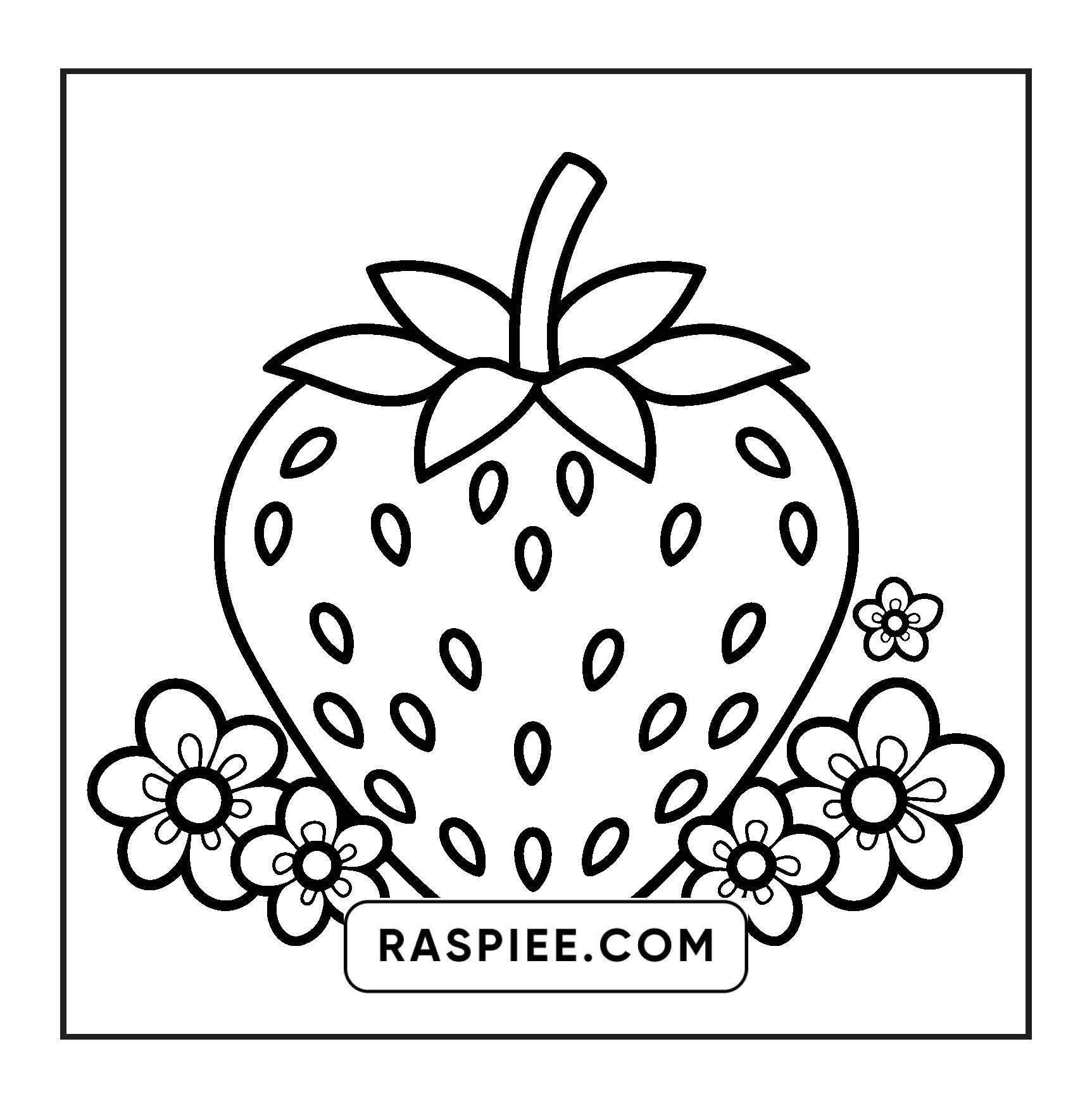 96 Food & Snacks Coloring Pages Bold & Easy Printable