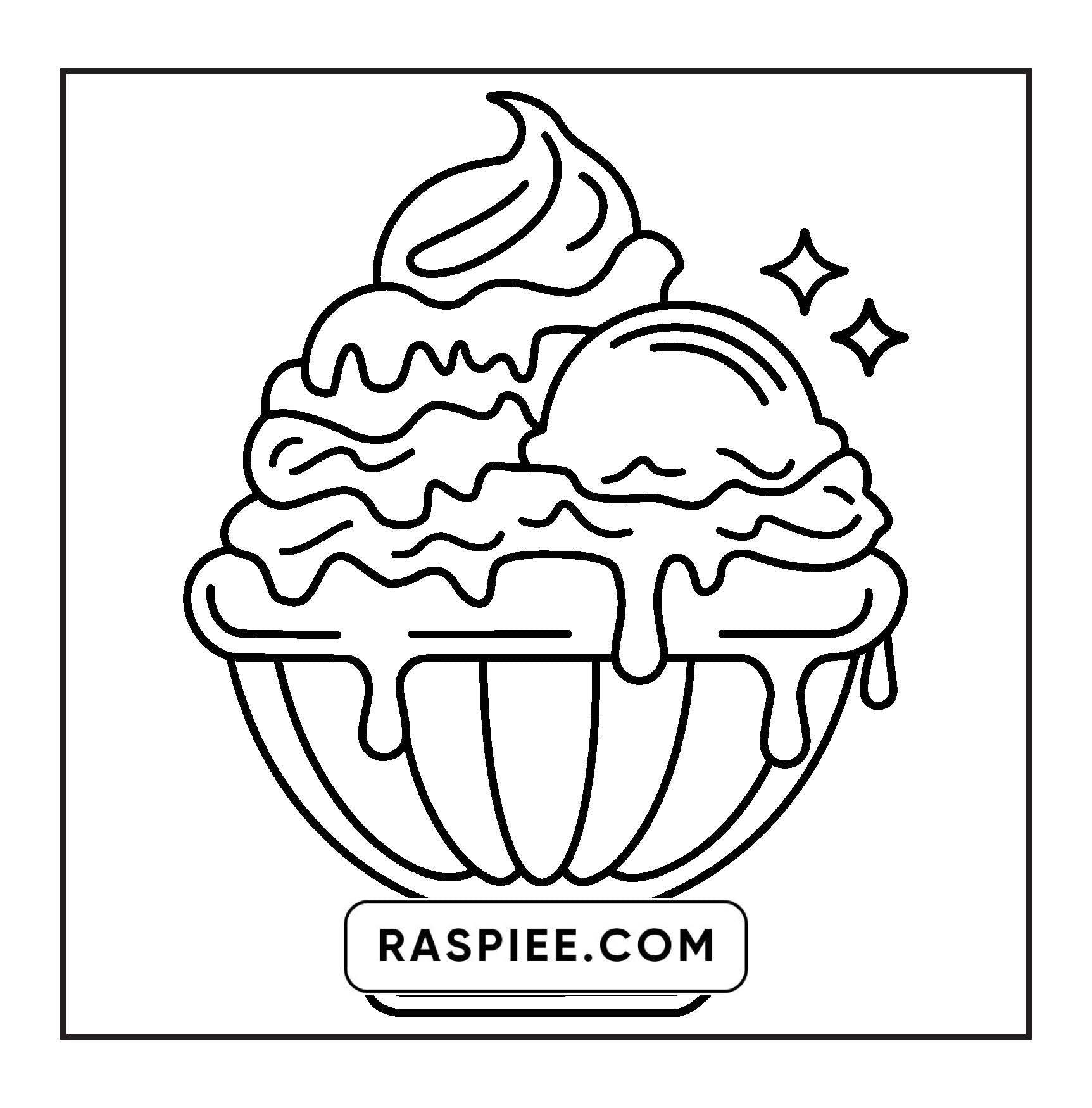 96 Food & Snacks Coloring Pages Bold & Easy Printable