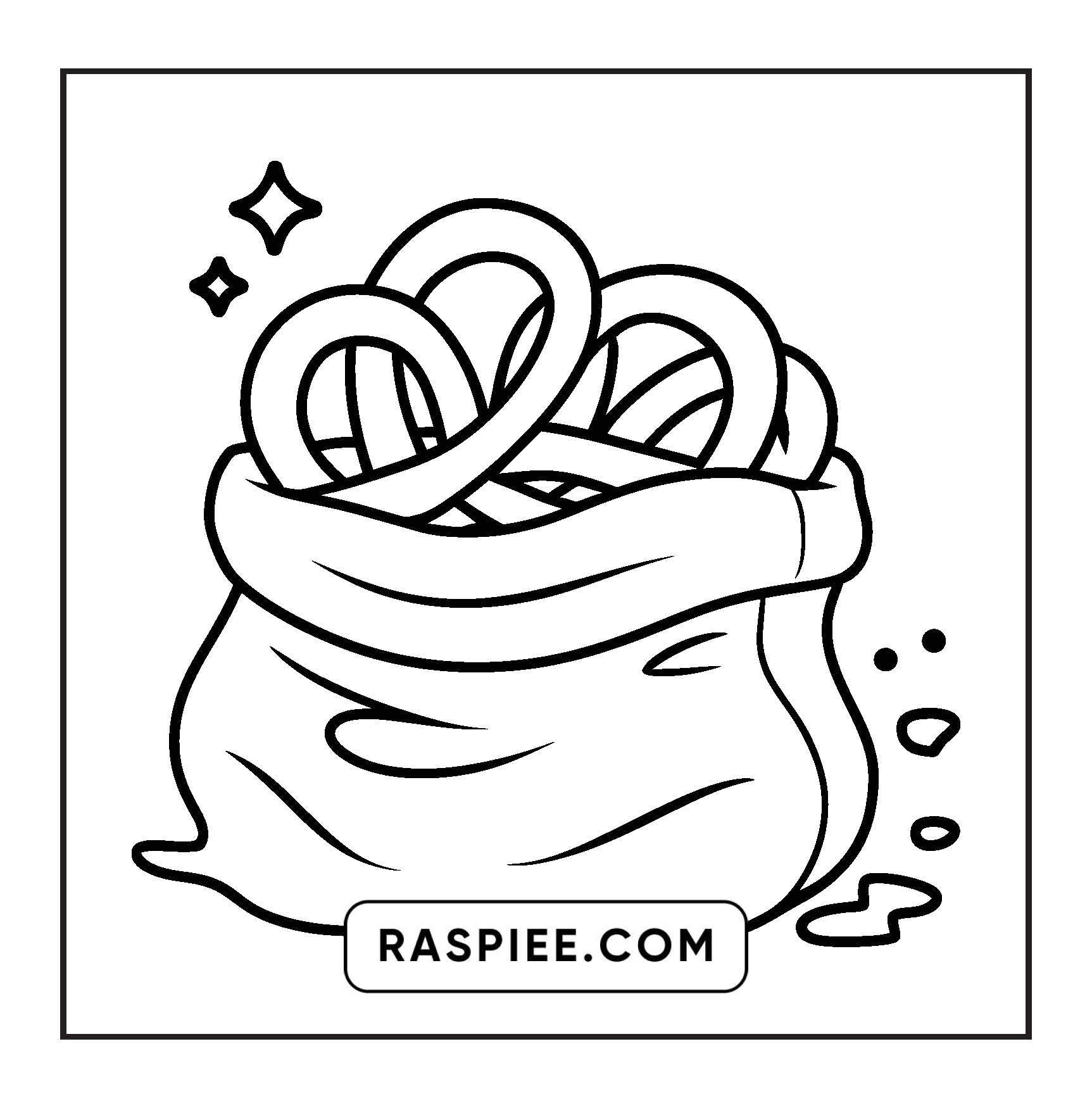 96 Food & Snacks Coloring Pages Bold & Easy Printable