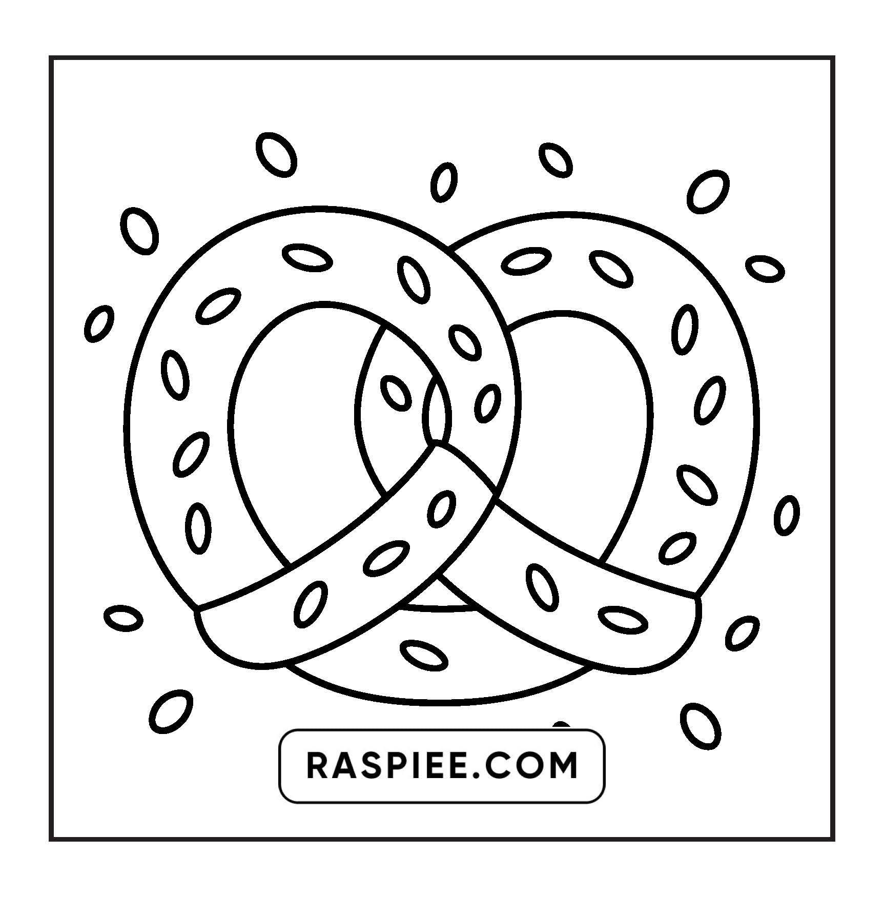96 Food & Snacks Coloring Pages Bold & Easy Printable
