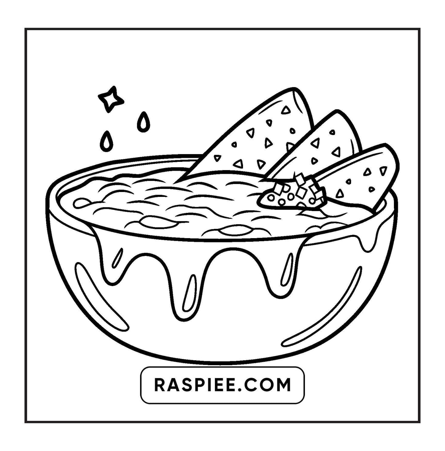 96 Food & Snacks Coloring Pages Bold & Easy Printable