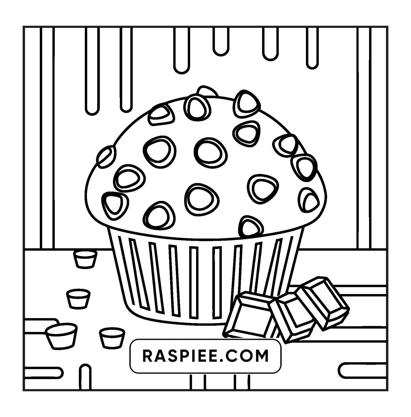 96 Food & Snacks Coloring Pages Bold & Easy Printable