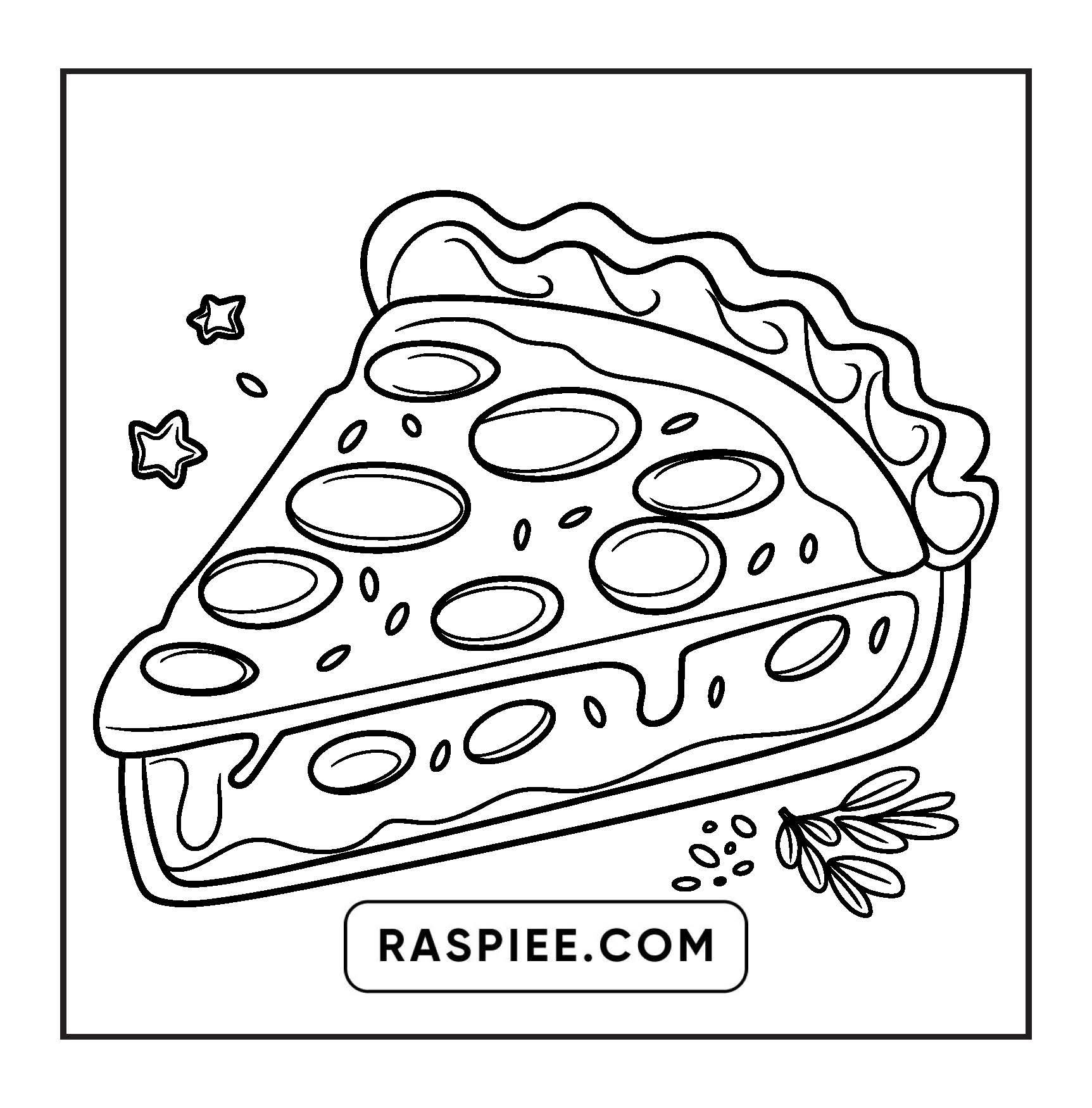 96 Food & Snacks Coloring Pages Bold & Easy Printable
