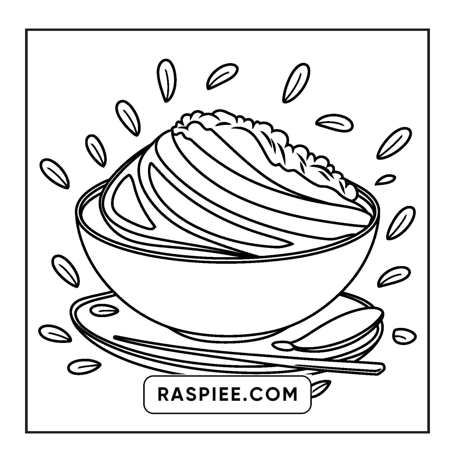 96 Food & Snacks Coloring Pages Bold & Easy Printable