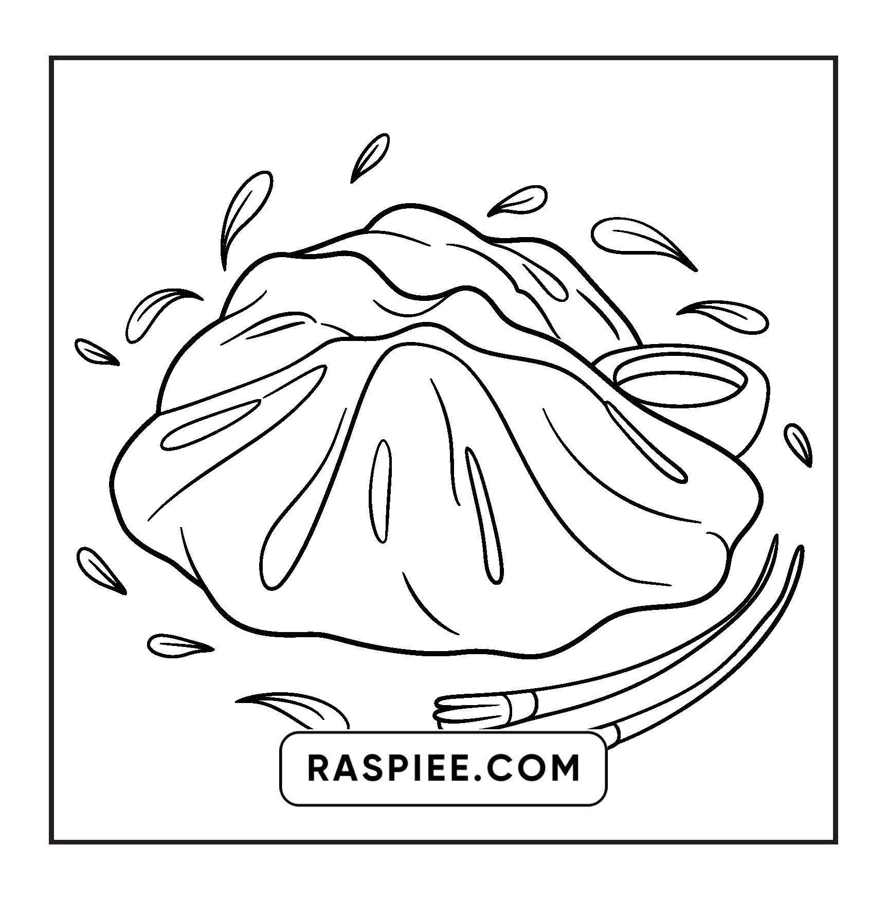 96 Food & Snacks Coloring Pages Bold & Easy Printable