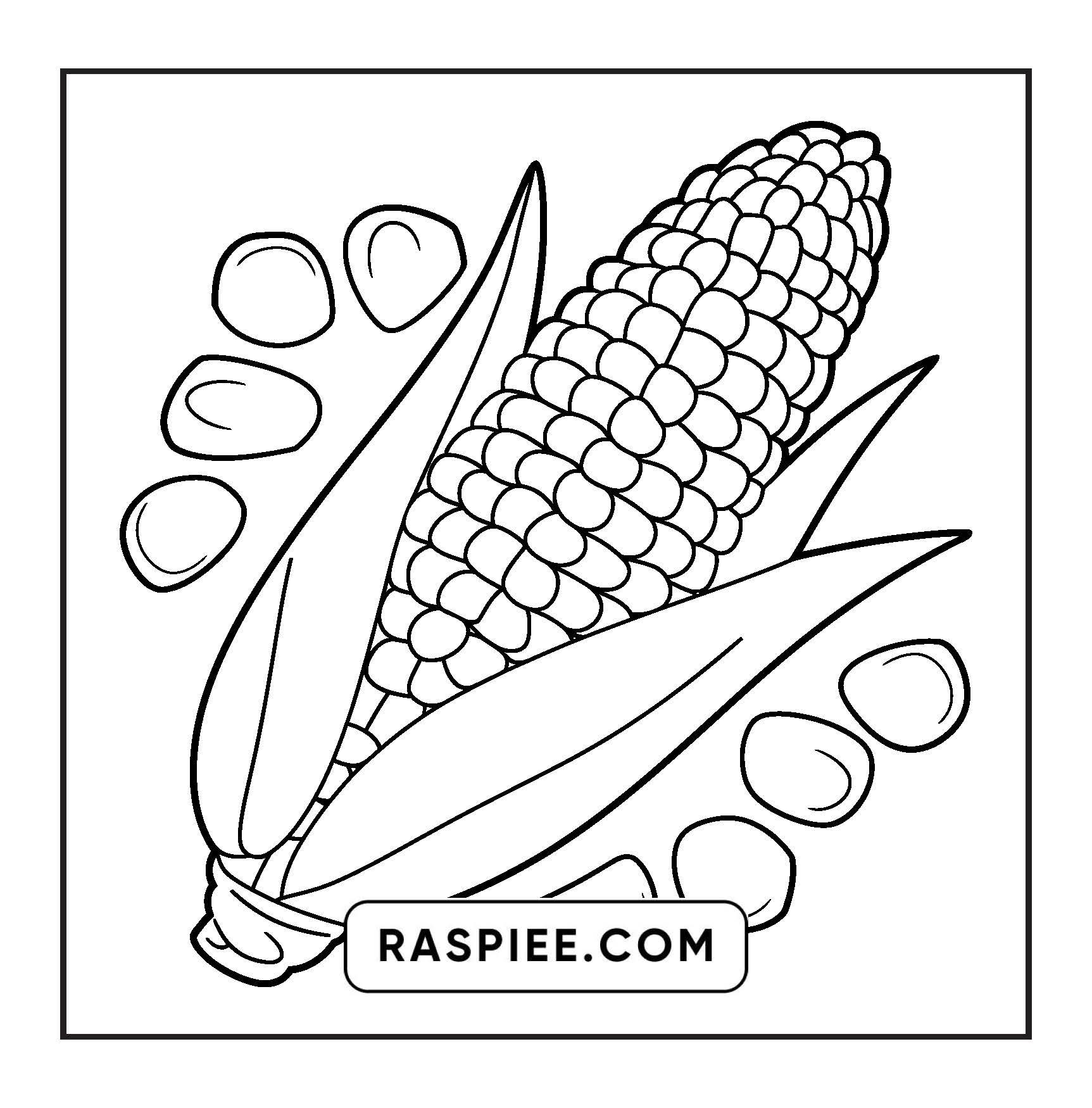 96 Food & Snacks Coloring Pages Bold & Easy Printable