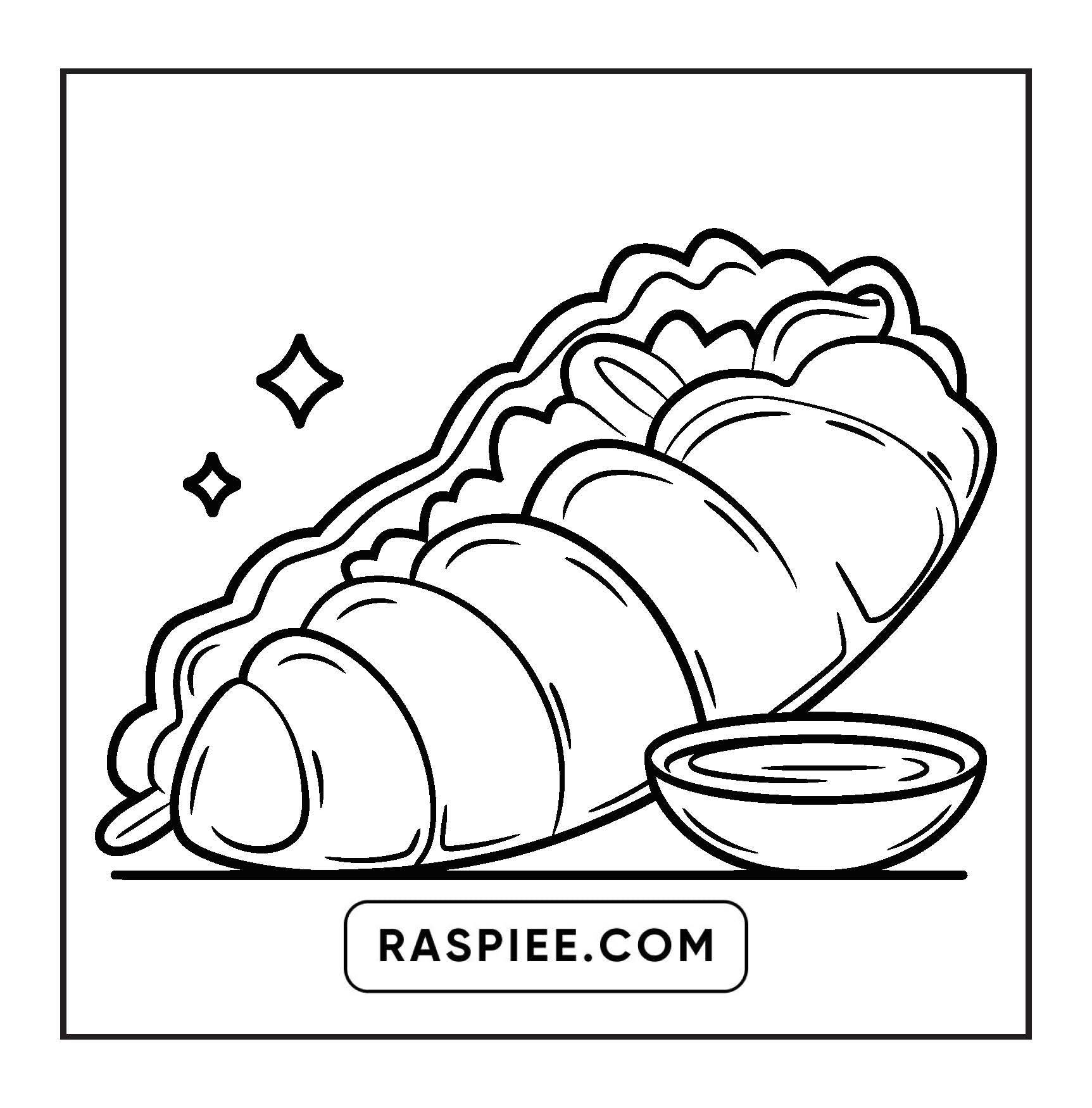 96 Food & Snacks Coloring Pages Bold & Easy Printable