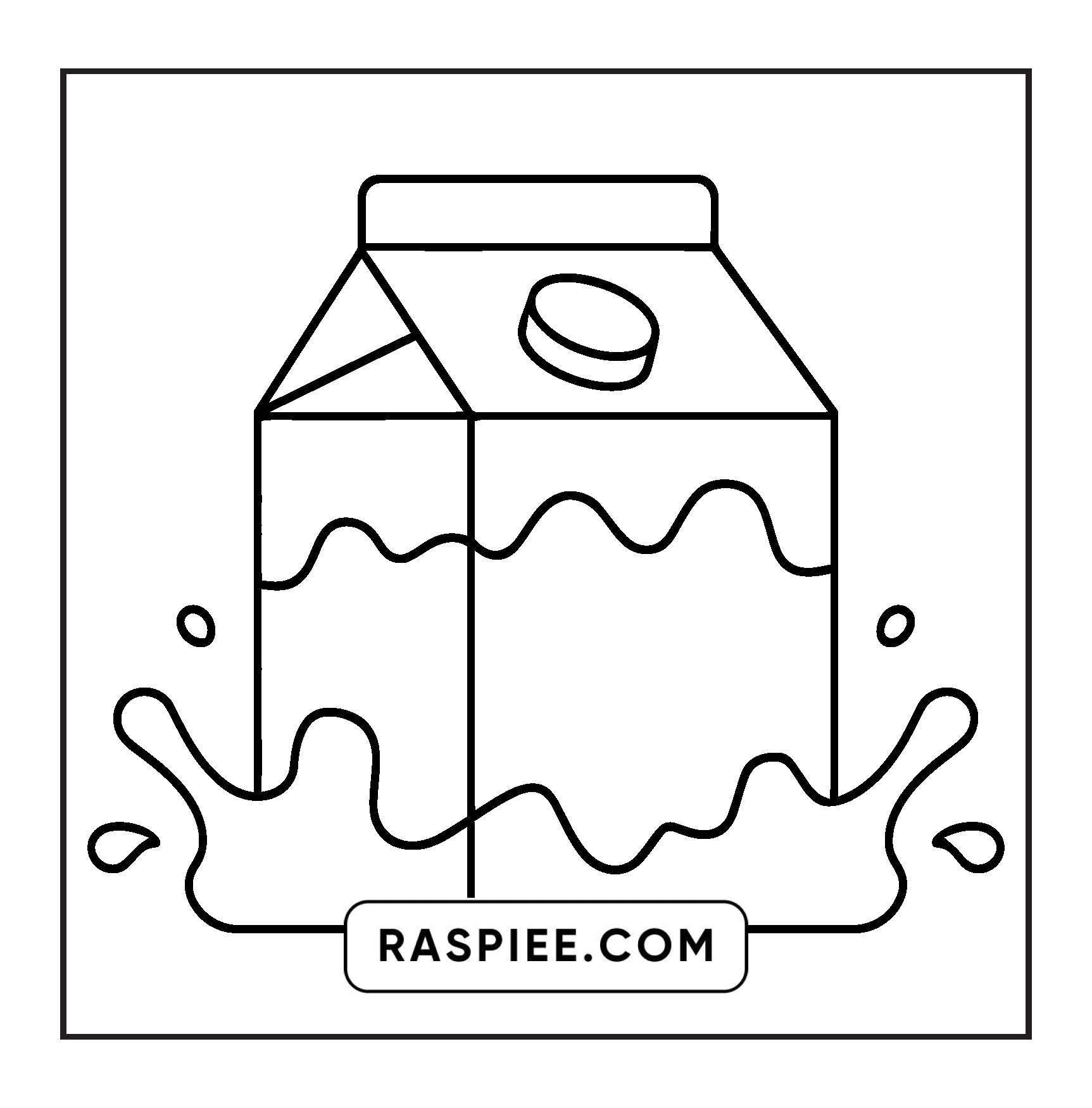 96 Food & Snacks Coloring Pages Bold & Easy Printable