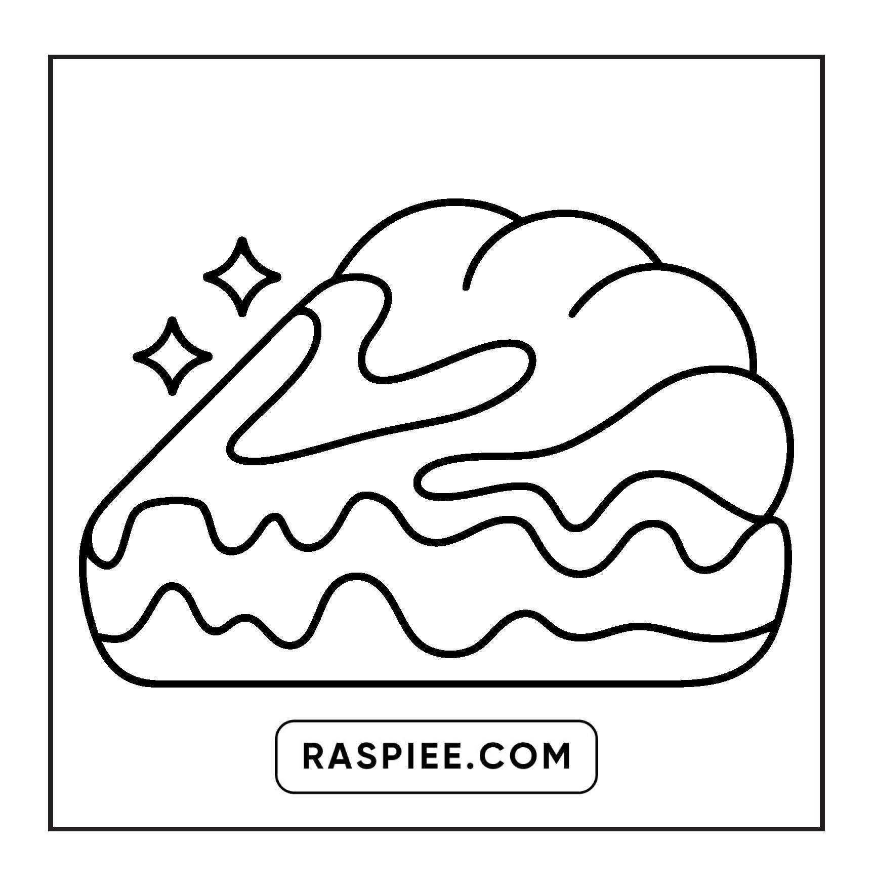 96 Food & Snacks Coloring Pages Bold & Easy Printable