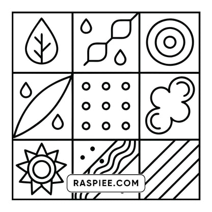 98 Bold and Easy Comfy Patterns Coloring Pages