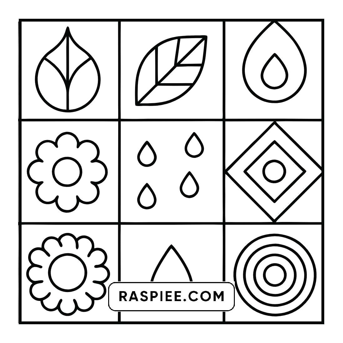 98 Bold and Easy Comfy Patterns Coloring Pages