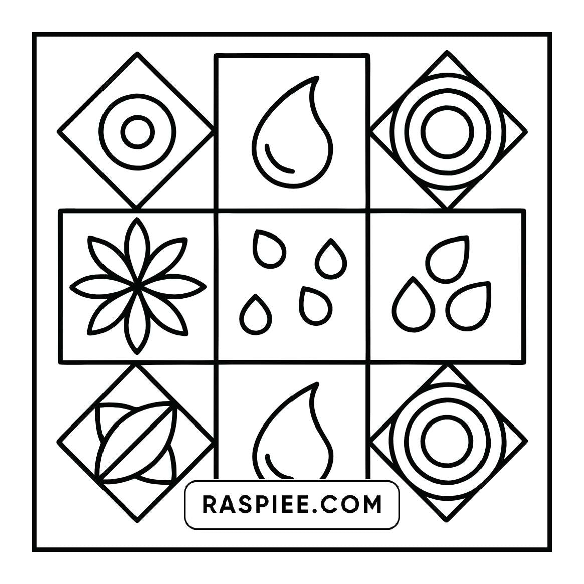 98 Bold and Easy Comfy Patterns Coloring Pages