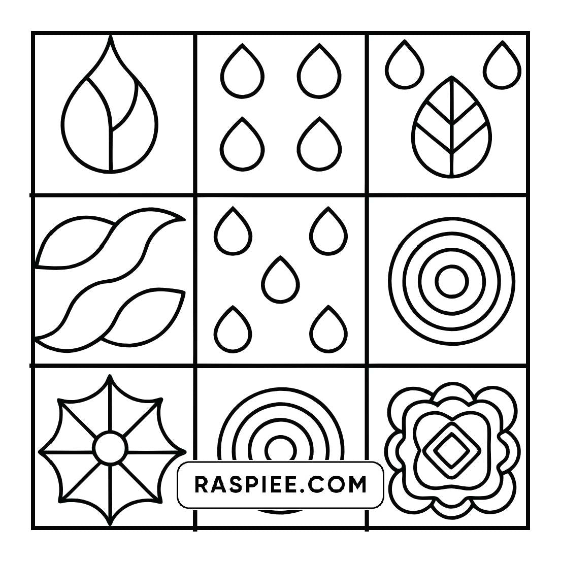 98 Bold and Easy Comfy Patterns Coloring Pages