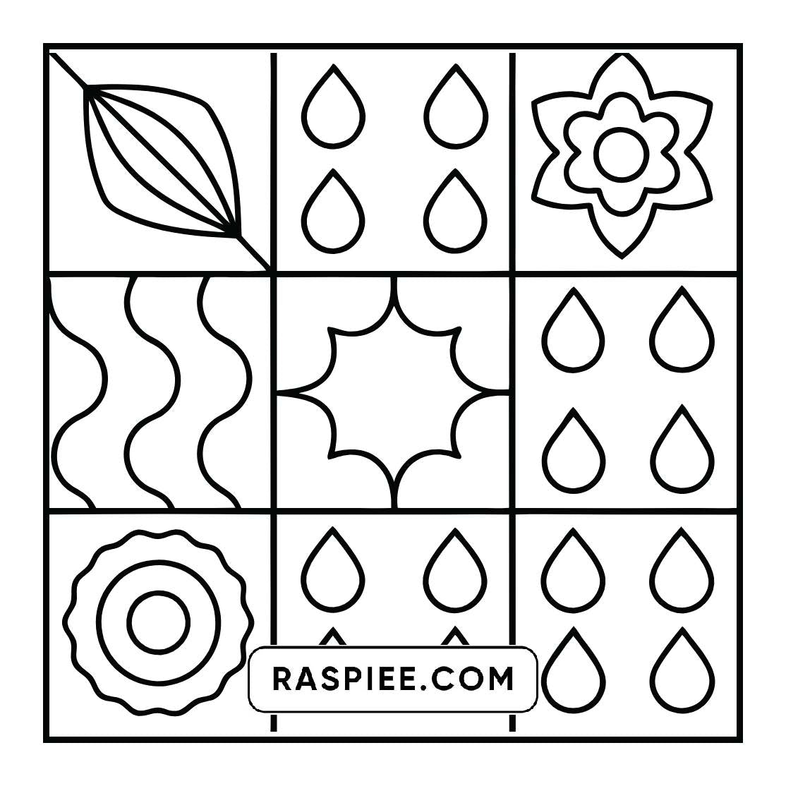 98 Bold and Easy Comfy Patterns Coloring Pages