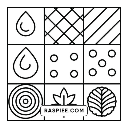 98 Bold and Easy Comfy Patterns Coloring Pages