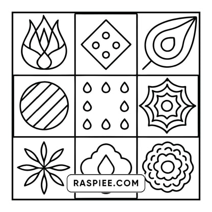 98 Bold and Easy Comfy Patterns Coloring Pages