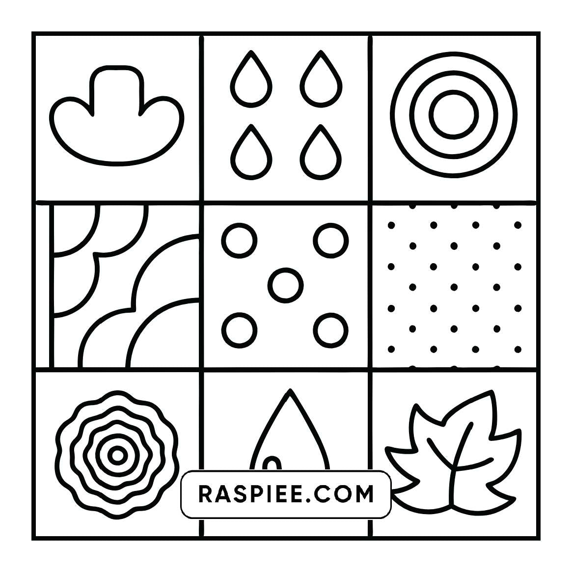 98 Bold and Easy Comfy Patterns Coloring Pages