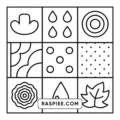 98 Bold and Easy Comfy Patterns Coloring Pages