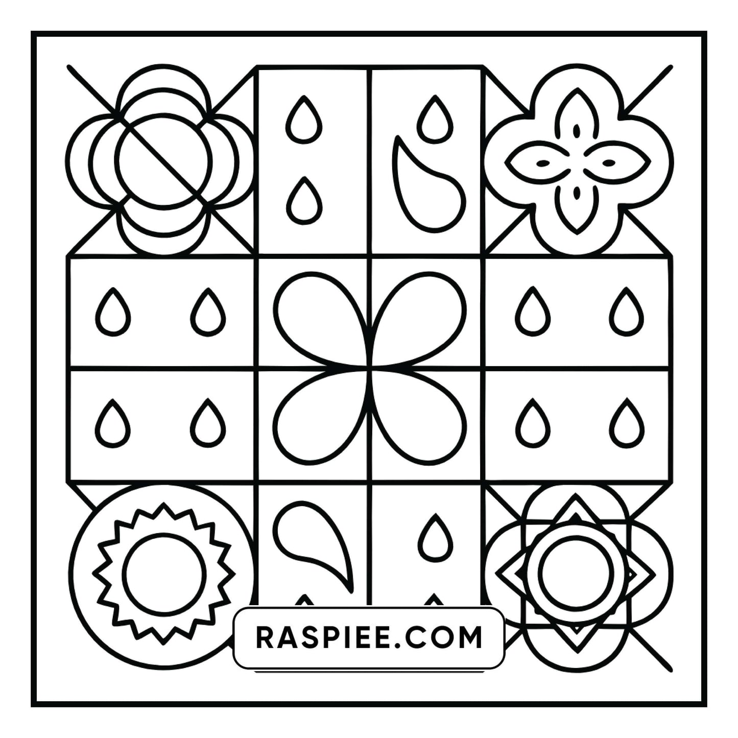98 Bold and Easy Comfy Patterns Coloring Pages