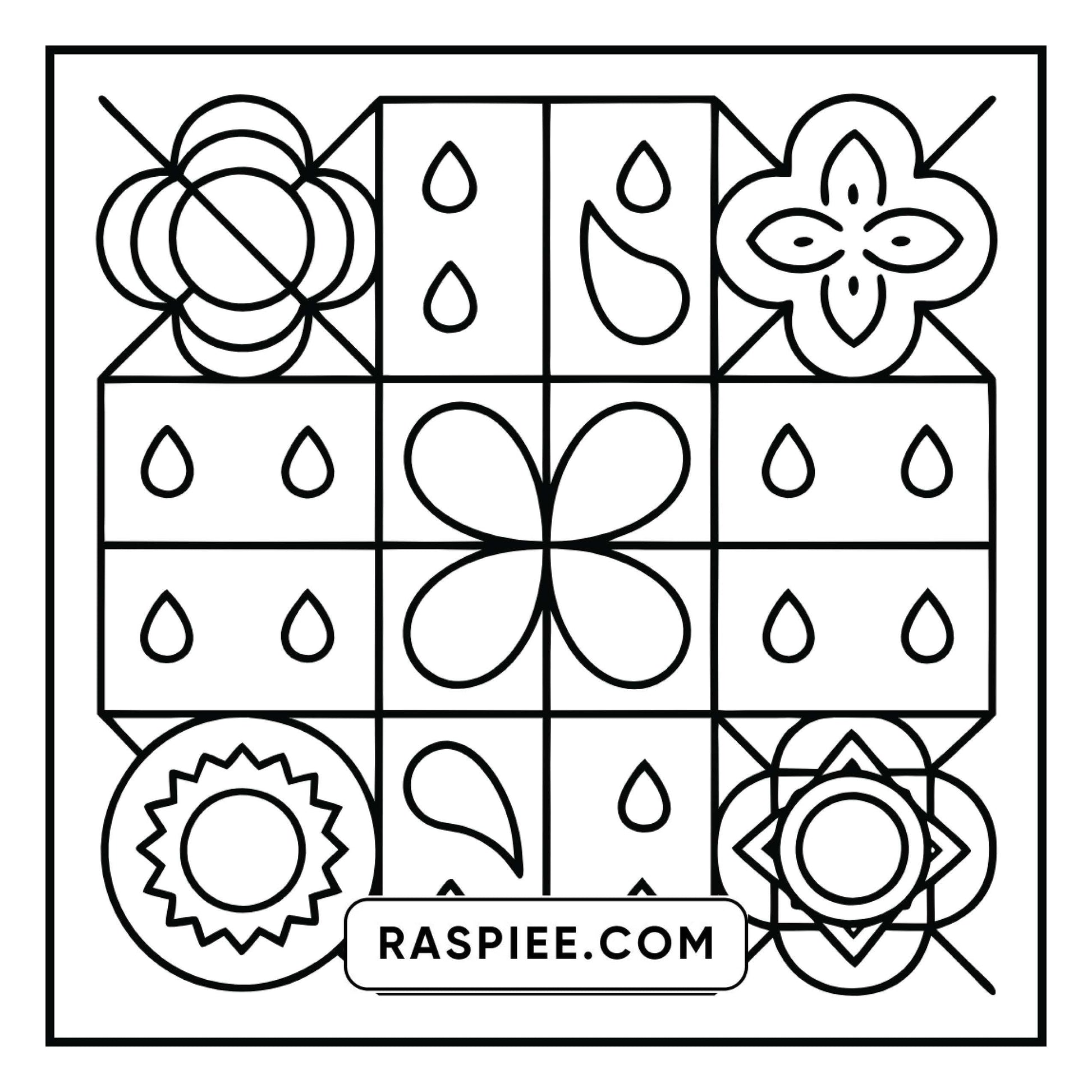 98 Bold and Easy Comfy Patterns Coloring Pages