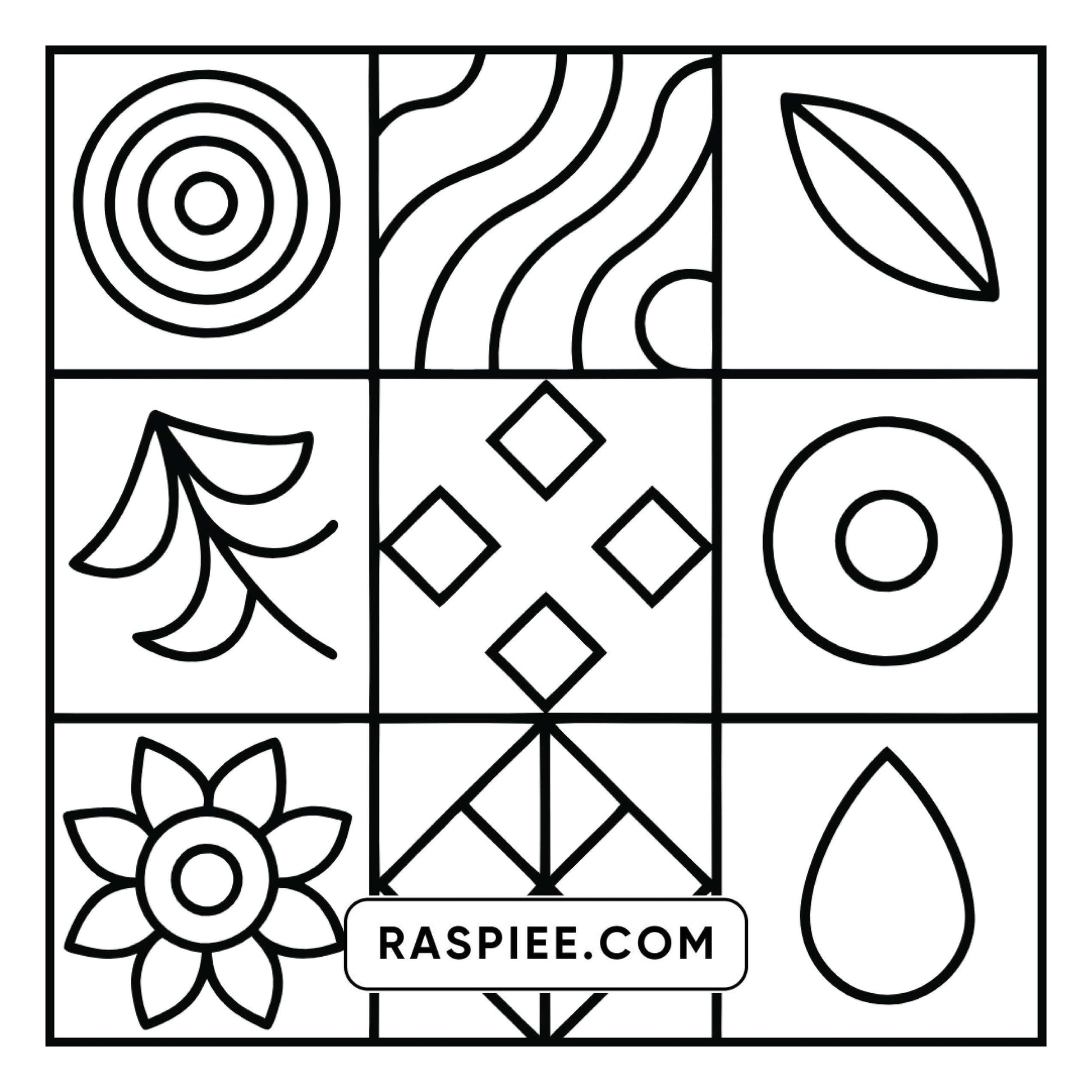 98 Bold and Easy Comfy Patterns Coloring Pages