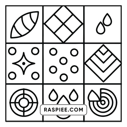 98 Bold and Easy Comfy Patterns Coloring Pages
