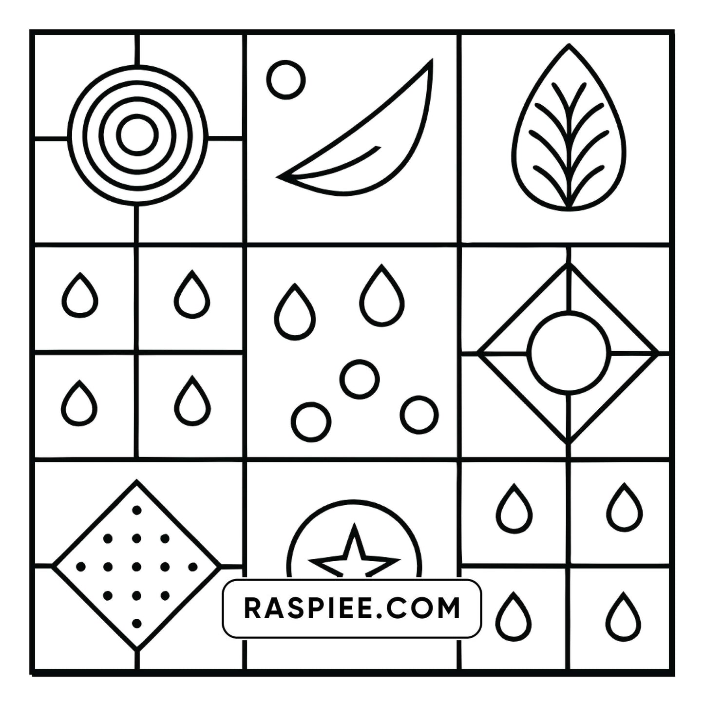 98 Bold and Easy Comfy Patterns Coloring Pages