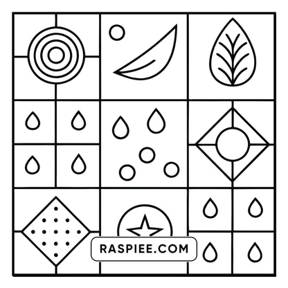 98 Bold and Easy Comfy Patterns Coloring Pages