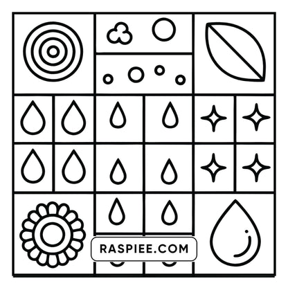 98 Bold and Easy Comfy Patterns Coloring Pages