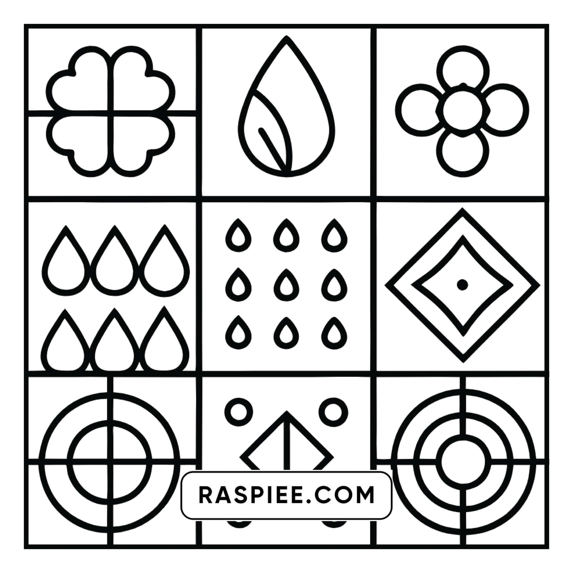 98 Bold and Easy Comfy Patterns Coloring Pages