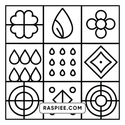 98 Bold and Easy Comfy Patterns Coloring Pages