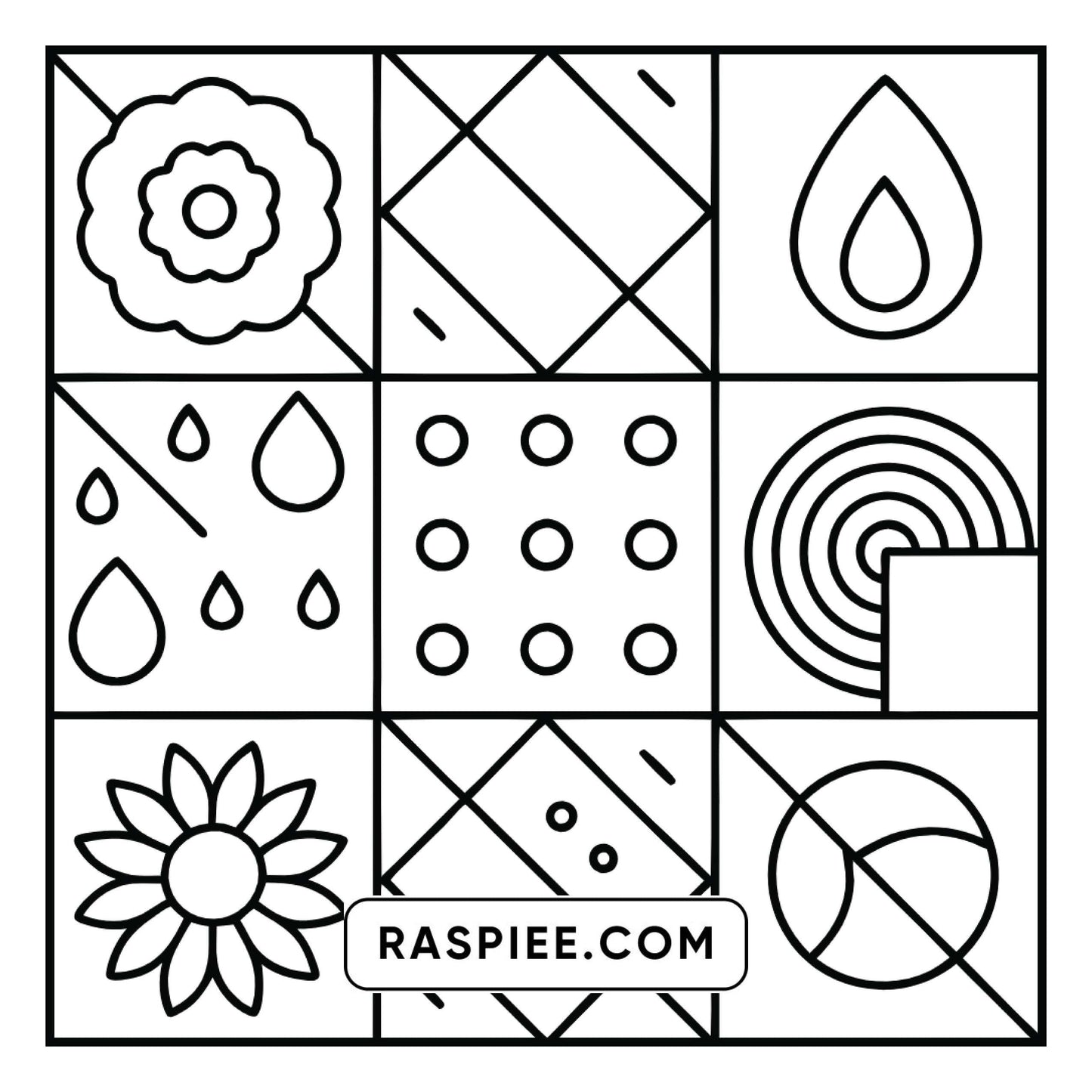 98 Bold and Easy Comfy Patterns Coloring Pages