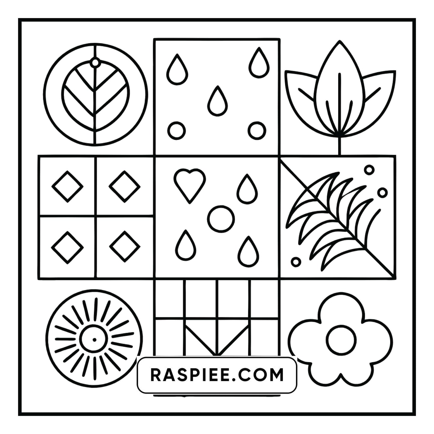 98 Bold and Easy Comfy Patterns Coloring Pages