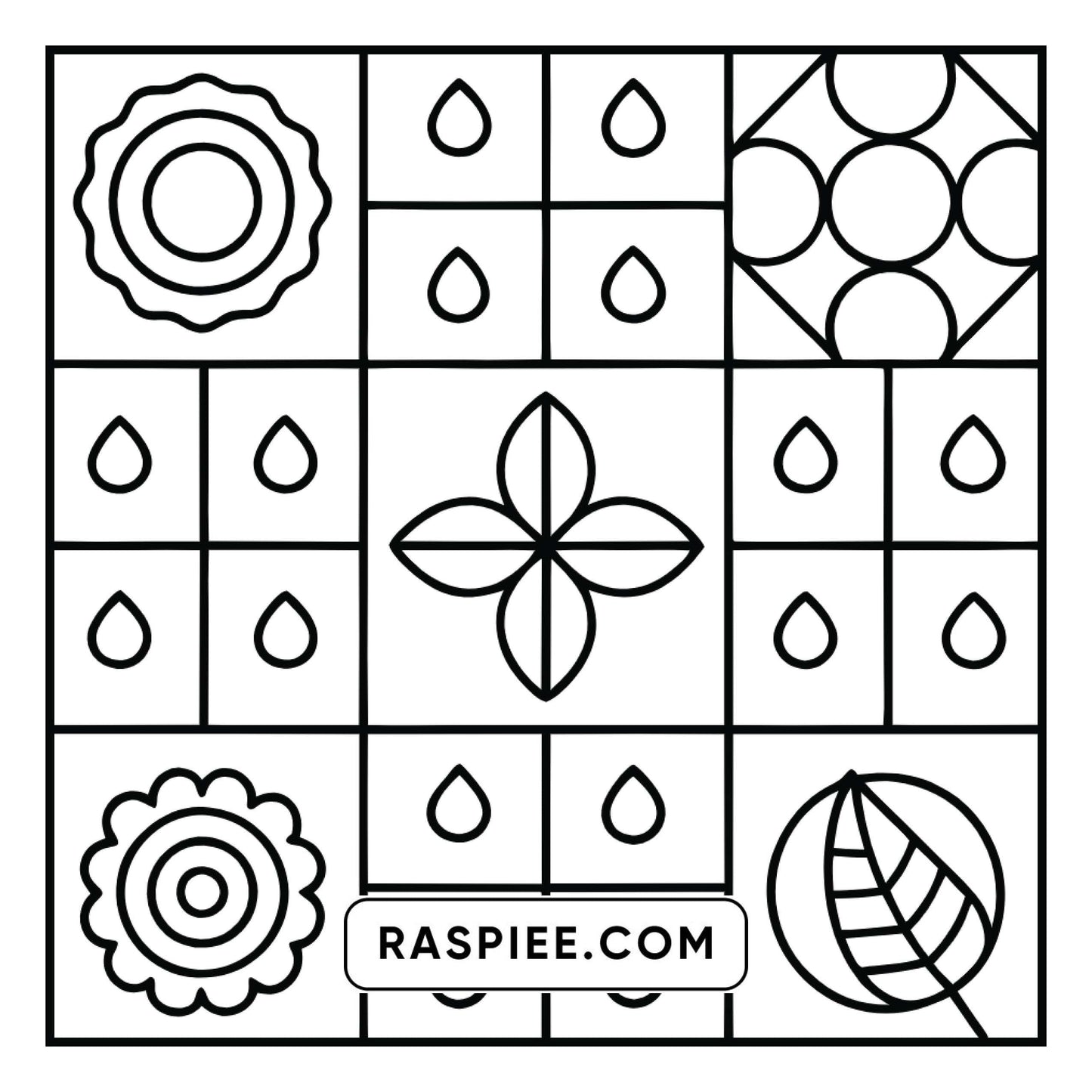 98 Bold and Easy Comfy Patterns Coloring Pages