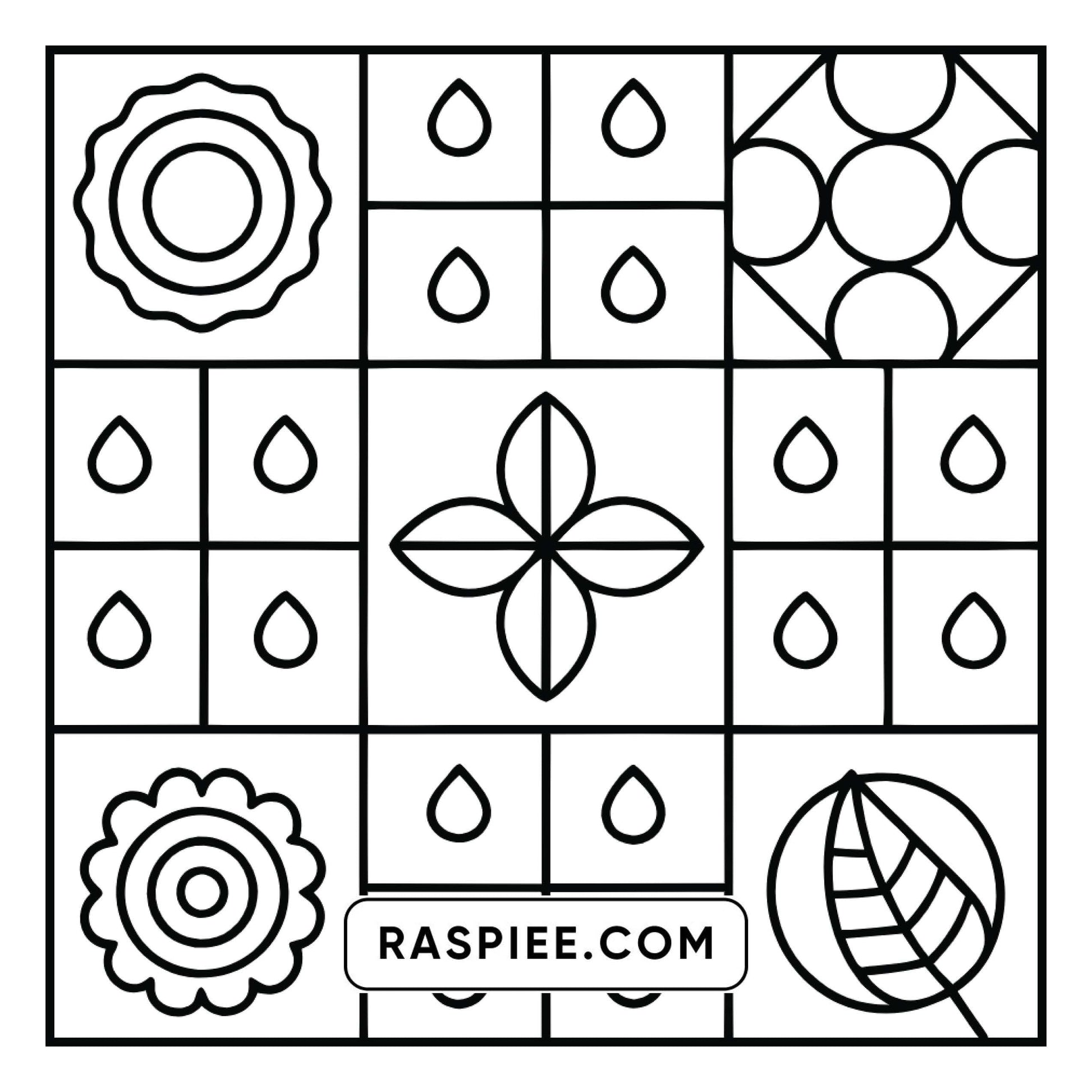 98 Bold and Easy Comfy Patterns Coloring Pages