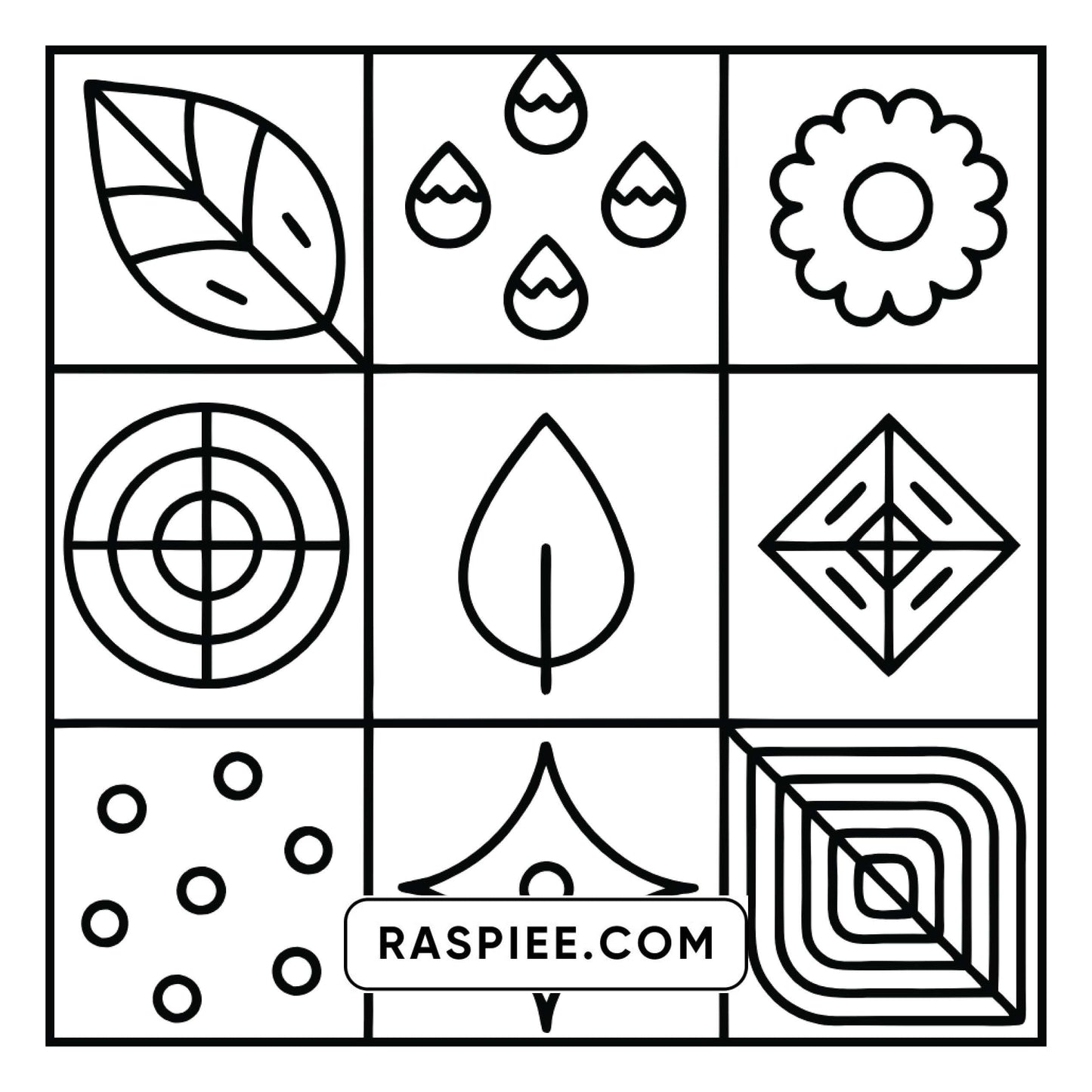 98 Bold and Easy Comfy Patterns Coloring Pages