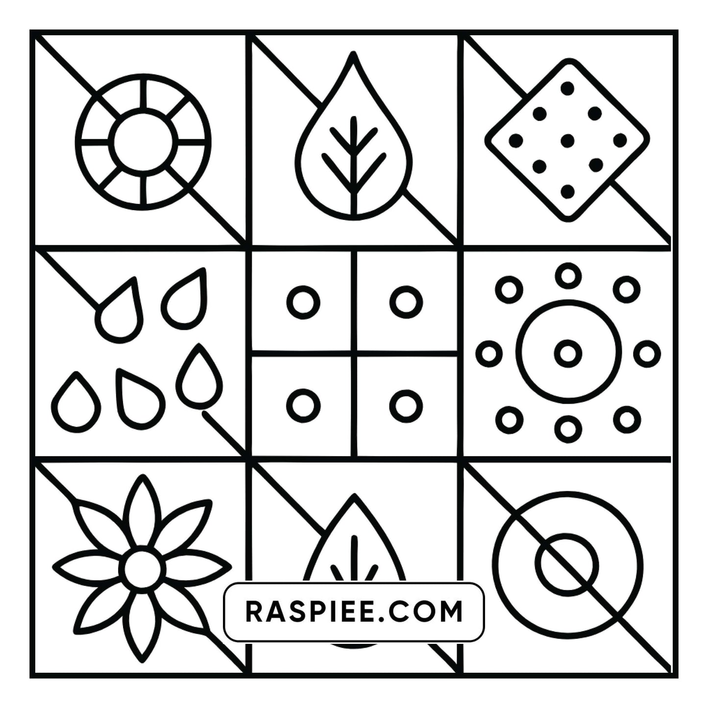 98 Bold and Easy Comfy Patterns Coloring Pages