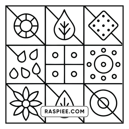 98 Bold and Easy Comfy Patterns Coloring Pages